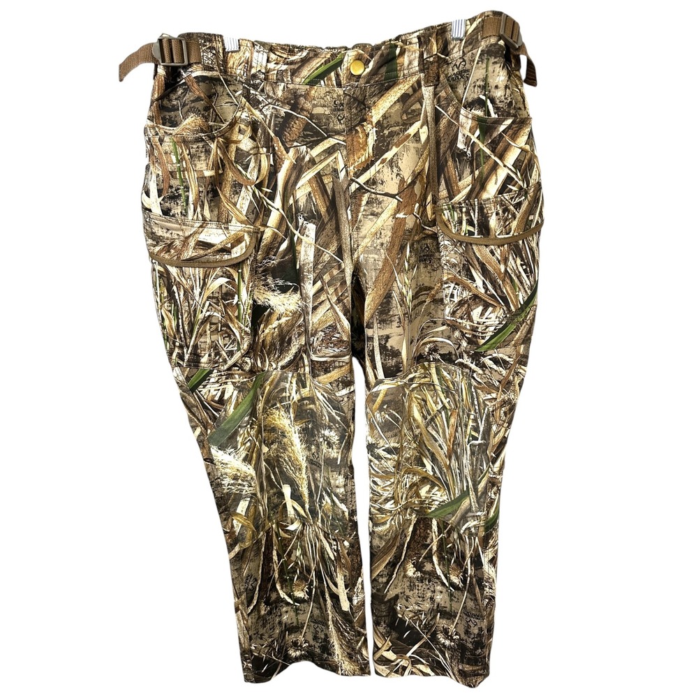 Cabelas Mens Size 42 Camo Hunting‎ Pants Classic Fit Realtree Brown Cargo 468